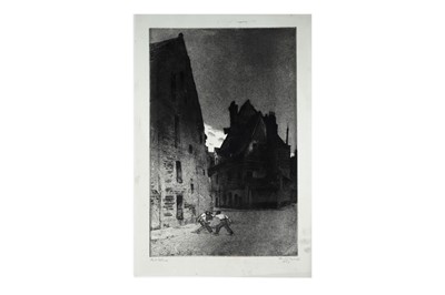 Lot 46 - Frank Lewis Emanuel - Street fighting | aquatint etching