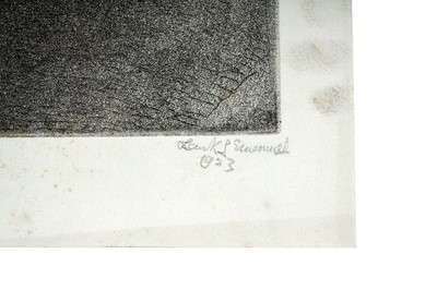 Lot 46 - Frank Lewis Emanuel - Street fighting | aquatint etching