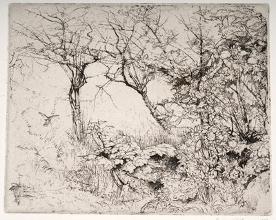 Lot 24 - Raymond Teague Cowern - Six studies | etchings