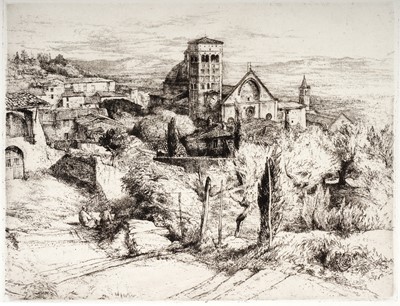 Lot 24 - Raymond Teague Cowern - Six studies | etchings