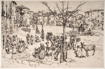 Lot 24 - Raymond Teague Cowern - Six studies | etchings