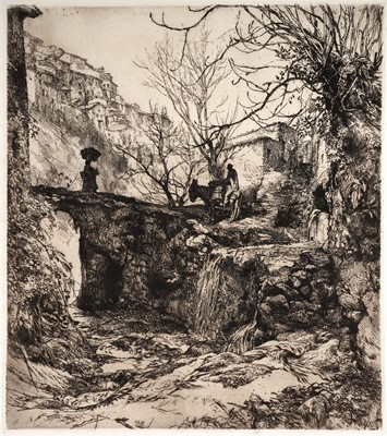 Lot 24 - Raymond Teague Cowern - Six studies | etchings