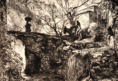 Lot 24 - Raymond Teague Cowern - Six studies | etchings