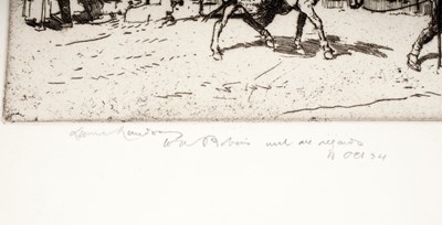 Lot 26 - Lionel Arthur Lindsay - Antequera and Toledo | etchings