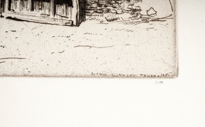 Lot 26 - Lionel Arthur Lindsay - Antequera and Toledo | etchings