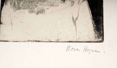 Lot 27 - Rosa Somerville Hope - Three female studies | etchings