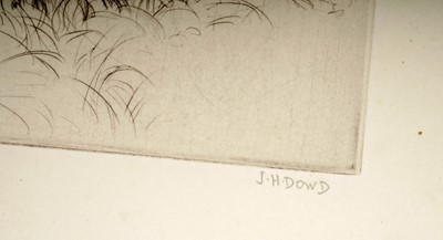 Lot 42 - James Henry Dowd - Boy with dog | etching