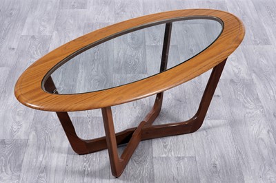 Lot 143 - An ‘Astro’ style teak and Formica coffee table