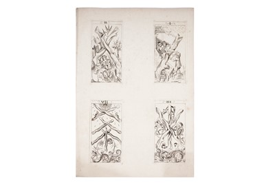 Lot 19 - Fourteen 'Trappola' or 'Tarot' cards