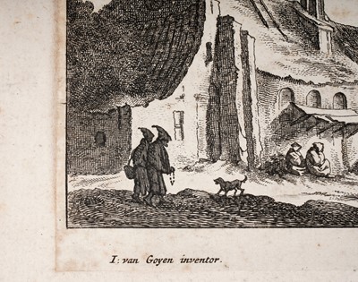 Lot 21 - A collection of 16th Century and later mounted engravings and etchings