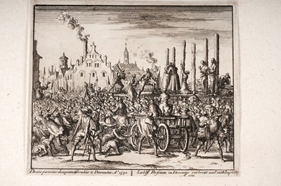 Lot 21 - A collection of 16th Century and later mounted engravings and etchings
