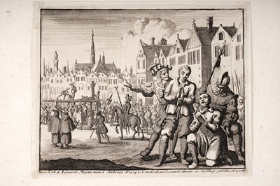 Lot 21 - A collection of 16th Century and later mounted engravings and etchings
