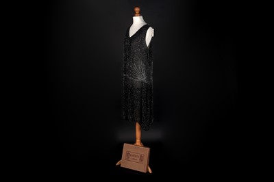 Lot 681 - A 1920's beaded Art Deco "Flapper" dress