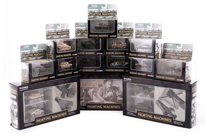 Lot 819 - A collection of fourteen boxed Corgi ‘Fighting Machines’ diecast vehicles