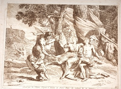 Lot 20 - A collection of 16th Century and later mounted engravings and etchings