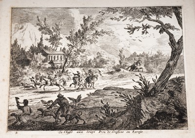 Lot 20 - A collection of 16th Century and later mounted engravings and etchings