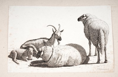 Lot 20 - A collection of 16th Century and later mounted engravings and etchings