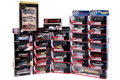 Lot 820 - A collection of twenty-nine boxed Corgi 007 diecast vehicles