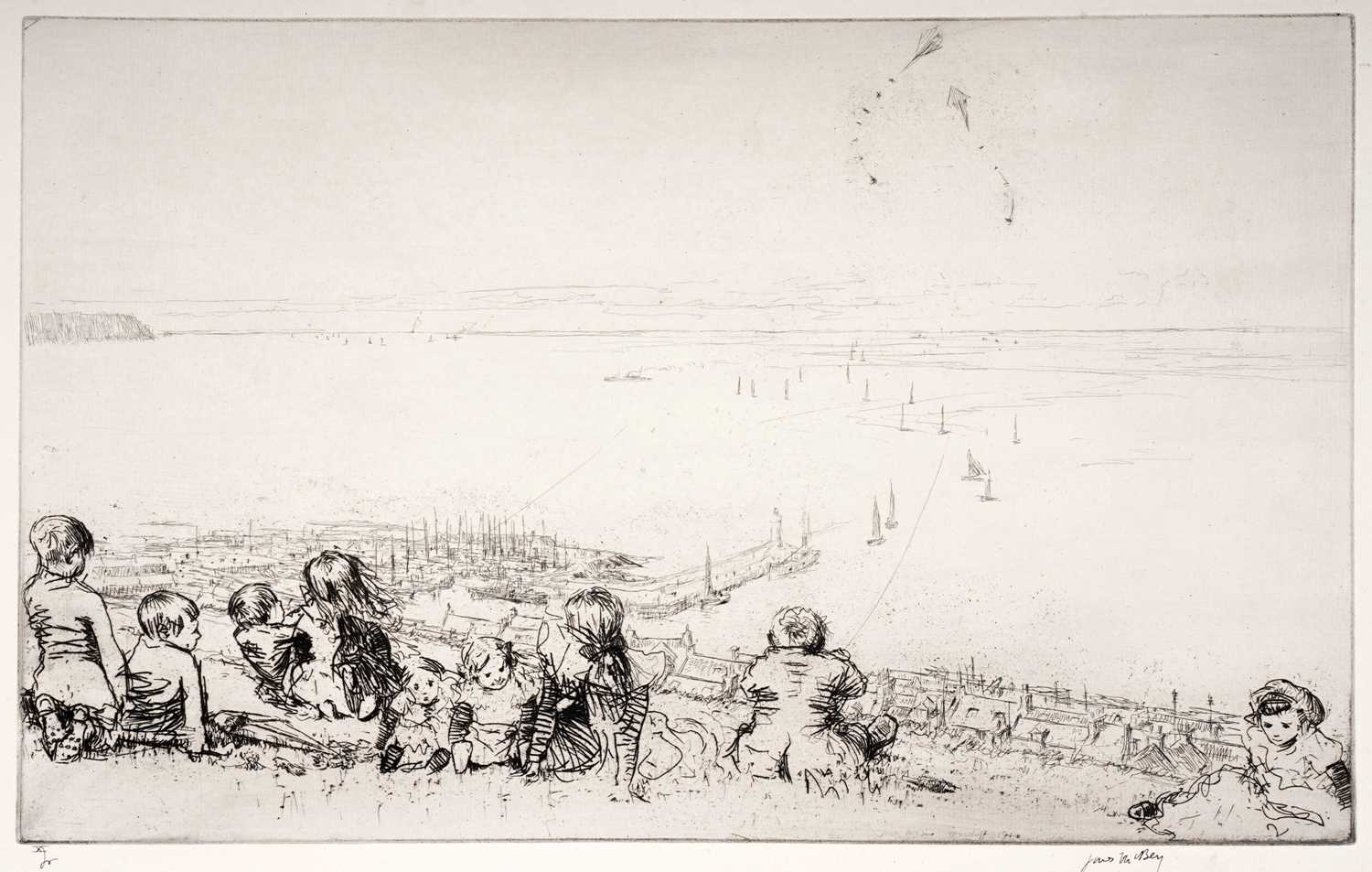 Lot 41 - James McBey - The Moray Firth | etching