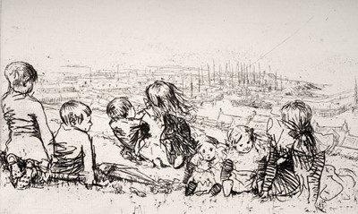 Lot 41 - James McBey - The Moray Firth | etching