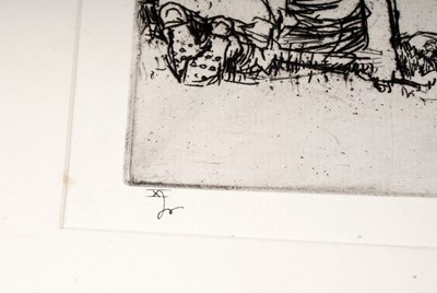 Lot 41 - James McBey - The Moray Firth | etching
