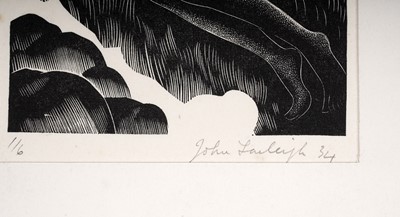 Lot 43 - John Farleigh - The Boy David | wood engraving