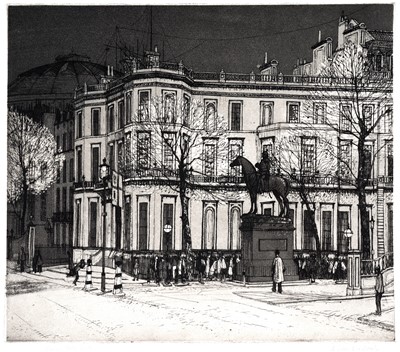 Lot 52 - Alan Carr Linford - Four landscape etchings