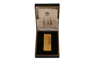 Lot 158 - A Dunhill gilt metal lighter and another
