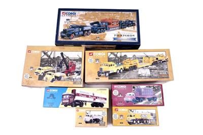 Lot 837 - A collection of seven Corgi diecast ‘Corgi Classic’ vehicles