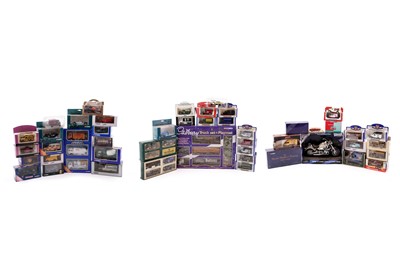 Lot 844 - A collection of boxed and some loose diecast vehicles