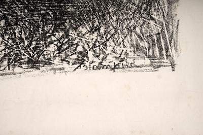 Lot 11 - Edmund Blampied - Two horses | lithograph