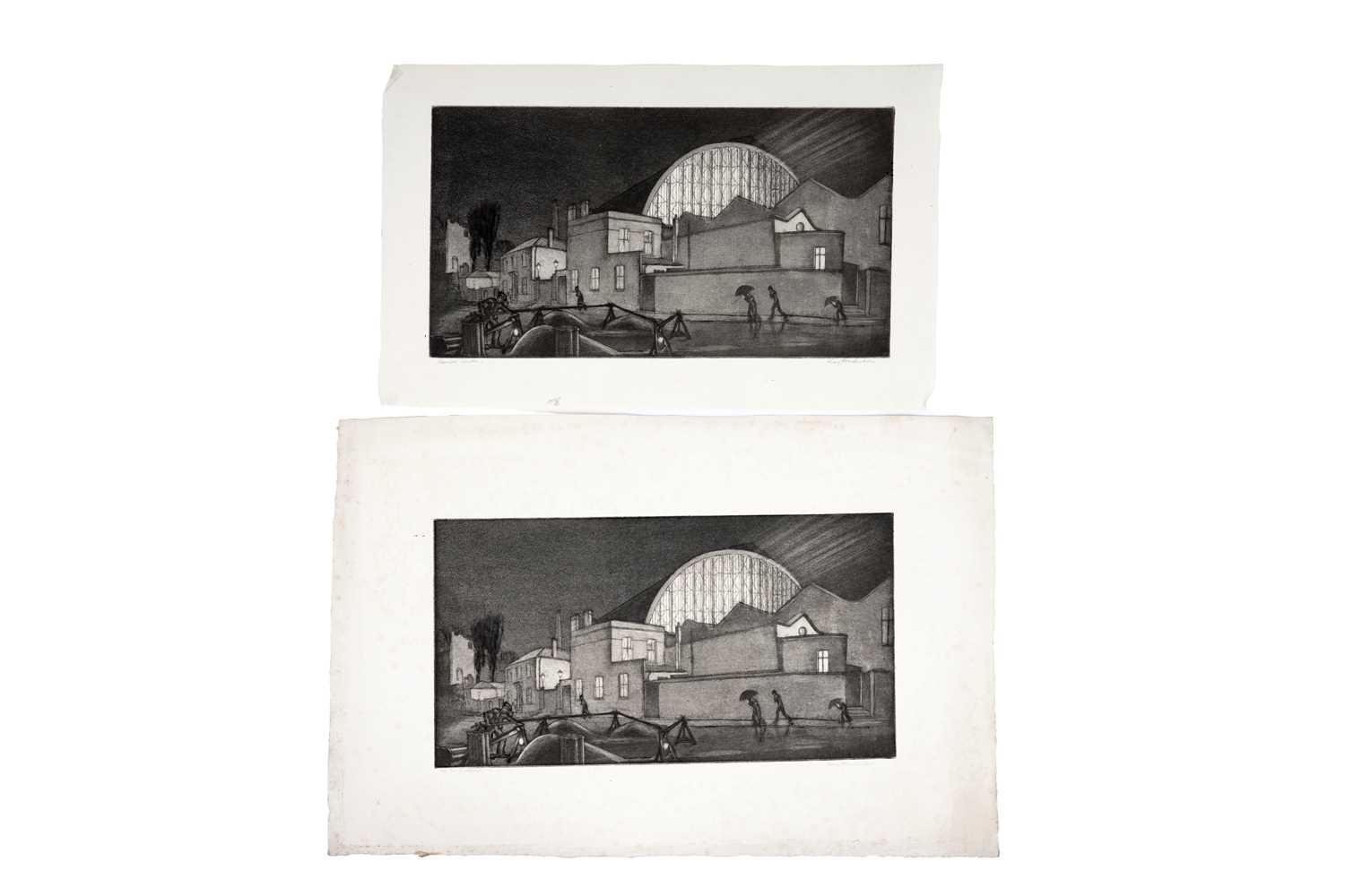 Lot 22 - Kay Anderson - Olympia, London | aquatint etchings