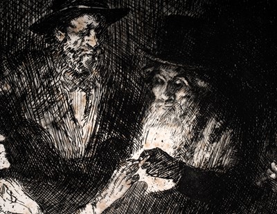 Lot 16 - John Henry Amshewitz | Six figural studies | etchings