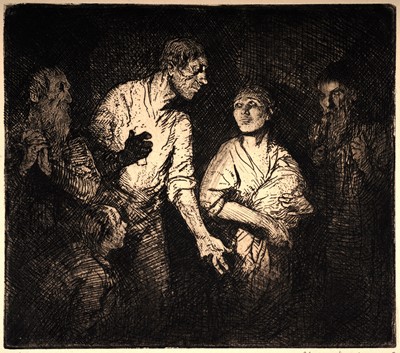 Lot 16 - John Henry Amshewitz | Six figural studies | etchings