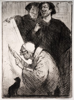Lot 16 - John Henry Amshewitz | Six figural studies | etchings