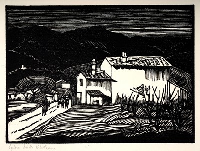 Lot 49 - A selection of seven relief prints