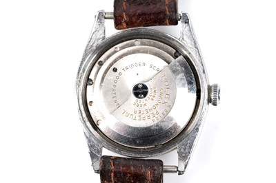 Lot 414 - Rolex Oyster Perpetual: a steel cased automatic chronometer wristwatch