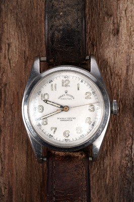 Lot 414 - Rolex Oyster Perpetual: a steel cased automatic chronometer wristwatch