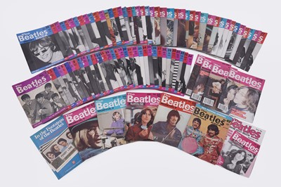 Lot 265 - The Beatles Monthly Book No’s 1 -77