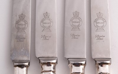 Lot 196 - A late Victorian silver part service of Military, Thread and Shell pattern flatware