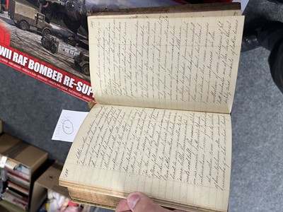 Lot 495 - A bound manuscript memoranda book of the Yearly Meeting of the Religious Society of Friends