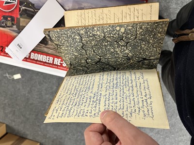 Lot 495 - A bound manuscript memoranda book of the Yearly Meeting of the Religious Society of Friends
