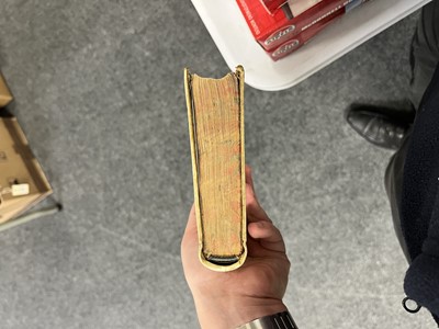 Lot 495 - A bound manuscript memoranda book of the Yearly Meeting of the Religious Society of Friends