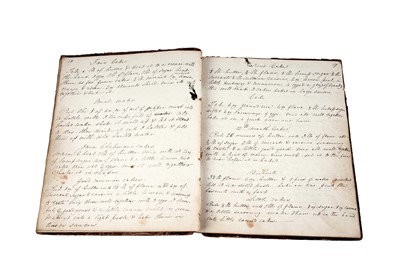 Lot 496 - A manuscript cookery book