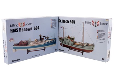 Lot 862 - Two Billing Boats boxed model kits