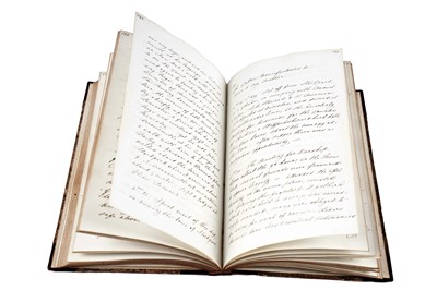 Lot 499 - A manuscript book containing extracts from the memoranda of the Thomas Richardson