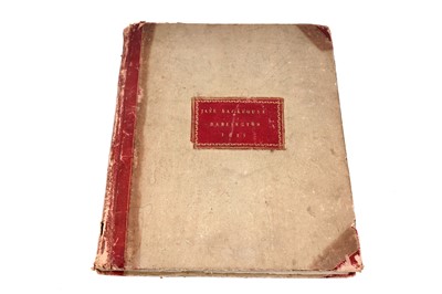 Lot 500 - A manuscript diary describing a journey made by Jane Backhouse of Darlington