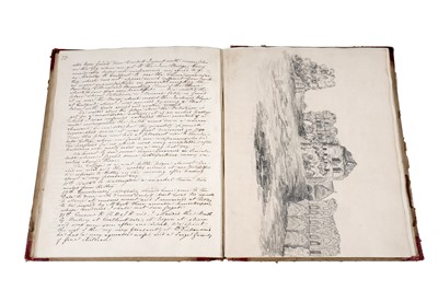 Lot 500 - A manuscript diary describing a journey made by Jane Backhouse of Darlington