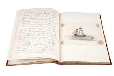 Lot 500 - A manuscript diary describing a journey made by Jane Backhouse of Darlington