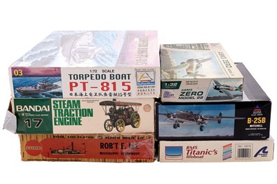 Lot 863 - A collection of six model kits